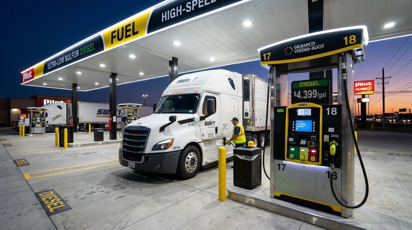 High-speed commercial diesel fuel and DEF at Super Petroleum